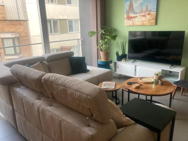 Appartement Met Zicht Op Zee 克诺克－海斯特 外观 照片